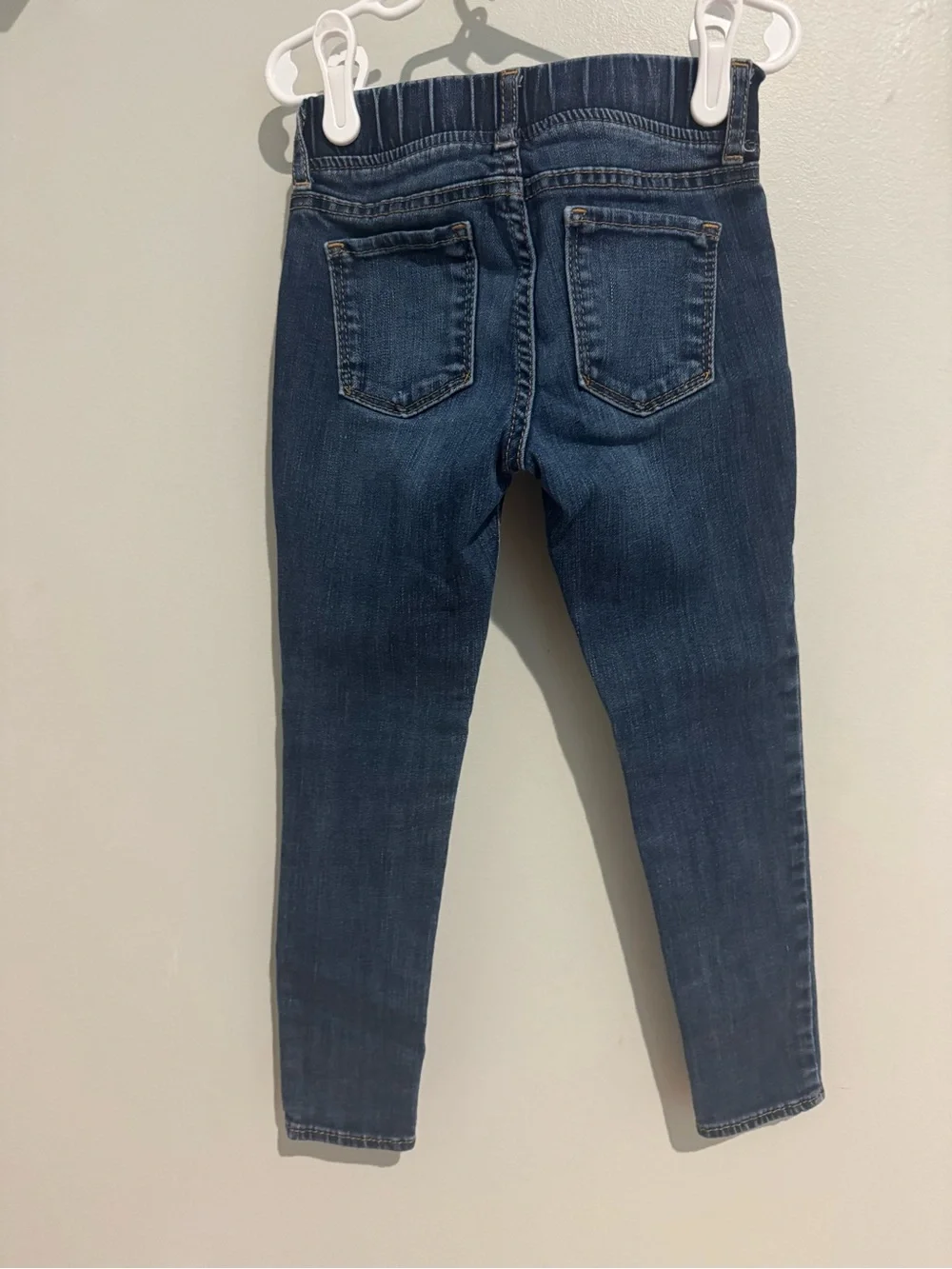 GAP Girls Size 6 Navy Stretch Skinny Jeans